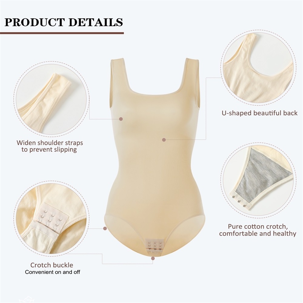 Custom Super Strong Gym Women Compression Panties Seamless Tummy Control Bodysuit Shapewear Underwear Waist Trainer Shaper