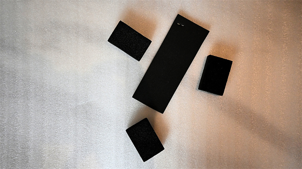 Custom Black Conductive Packaging PU Foam Packing Material For Cushioning Manufacturing