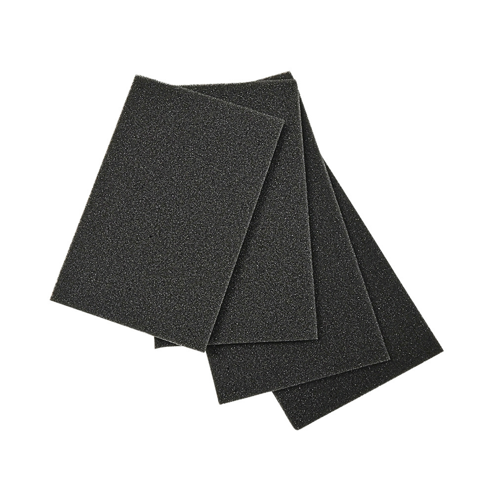 Custom Black Conductive Packaging PU Foam Packing Material For Cushioning Manufacturing