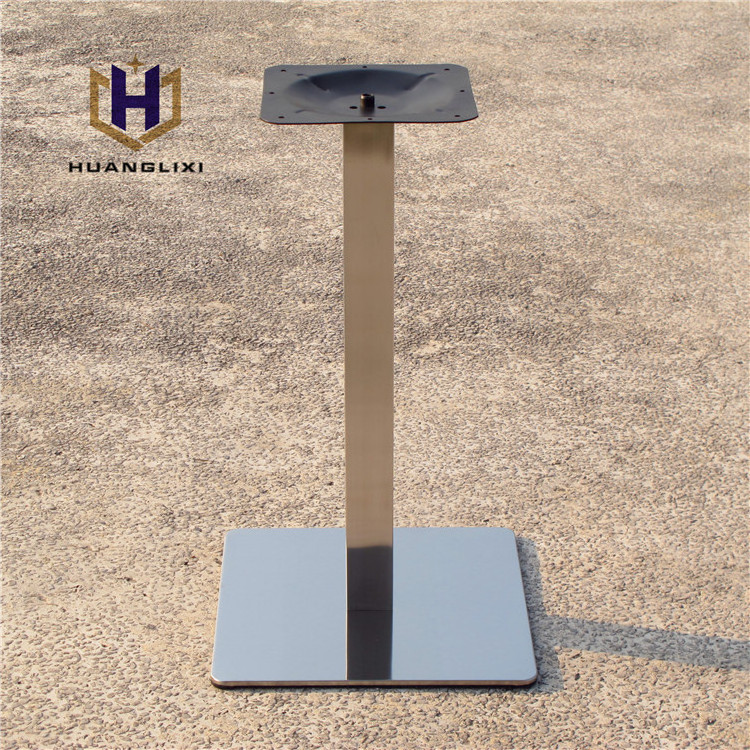 Hot Sale Stainless Steel Dining Table Base for Restaurant metal table legs