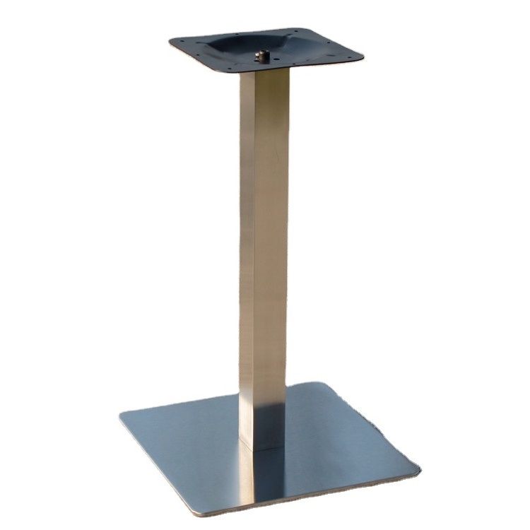 Hot Sale Stainless Steel Dining Table Base for Restaurant metal table legs