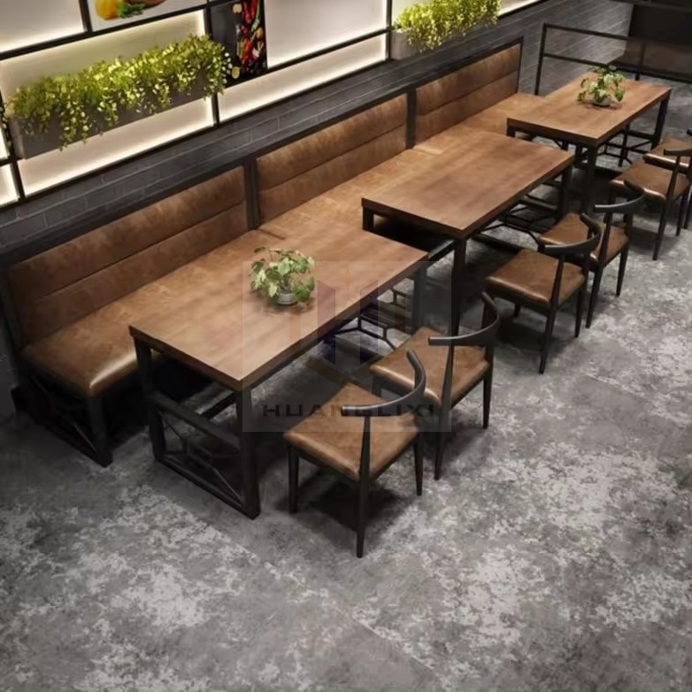 Restaurant Project Furniture Cafe Bar Hamburger Shop Velvet Restaurant Sectional Sofa Booth Seating