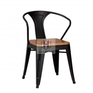 furniture factory made restaurant coffee fast food cafe Industrial metal plastic wood table and chair