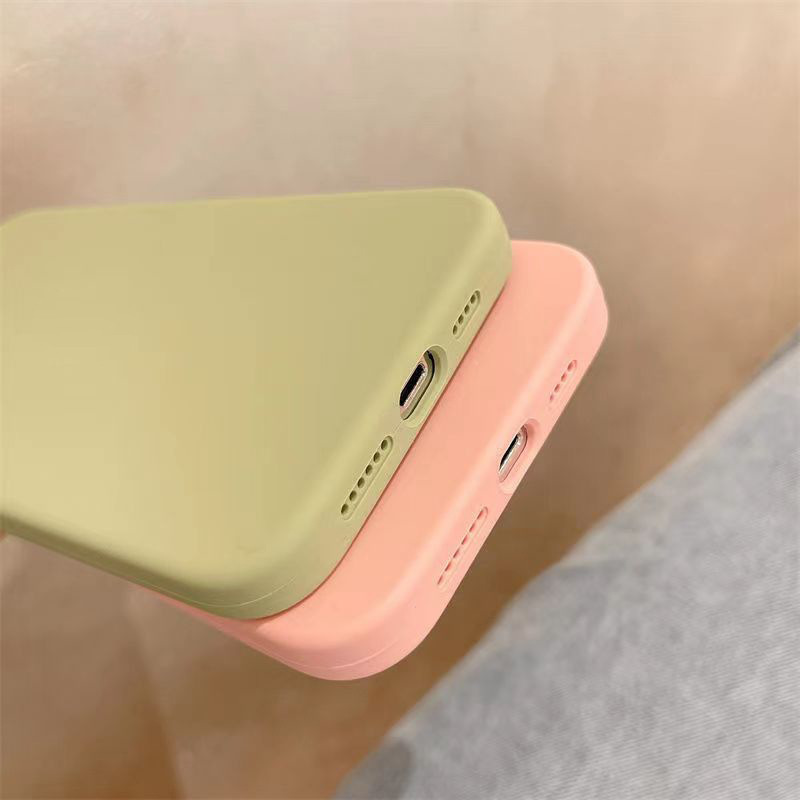 For iPhone 15 Case Luxury Matte Custom Logo Soft TPU Cover Cell Phone Case For iPhone 15 14 13 Pro Max 15 14 Plus