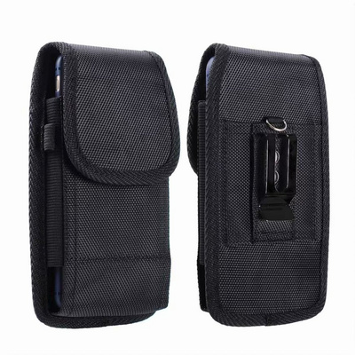 Universal Nylon Fabric Belt Clip Holster Waist Bag Card Holder Carrying Cell Phone Pouch Case For iPhone For Samsung BestSuppliers