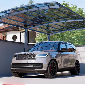 China manufacturer Supplier Modern Stylish Outdoor Car Parking Carport Shelter Aluminum  retractable awning For house