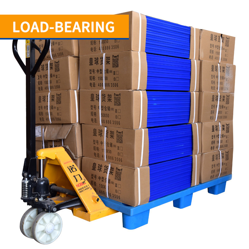 Wholesale Industrial Four-way Entry Euro Warehouse Logistics Shipping Plastic Pallet