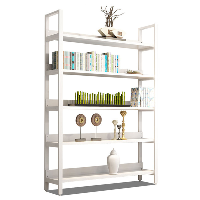 Household Wooden Book Display Racks Multi-layer Shelf for Living Room Storage Rack Display Open Standing Shelving Unit