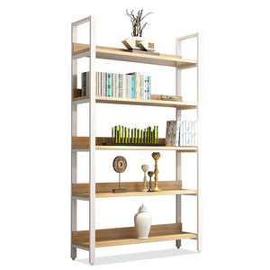 5 Tiers Bookshelf Open Freestanding 5 Shelf Bookcase 5-Tier Storage Shelf for Display and Collection Modern Decorative Furnitu