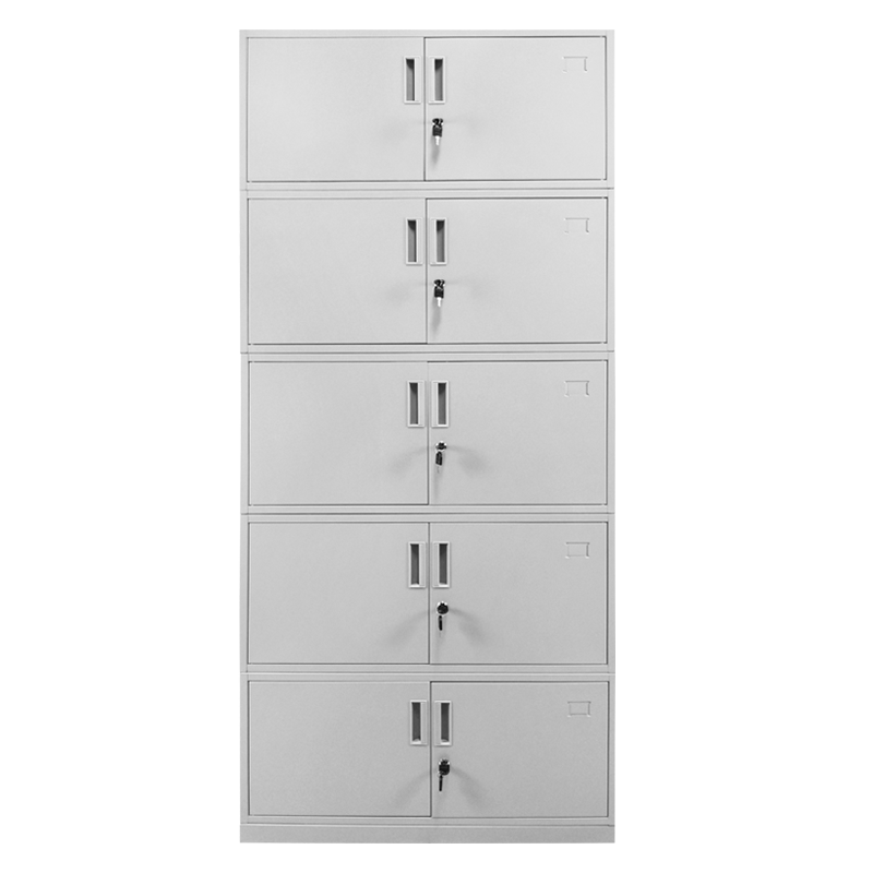 Custom 2 Doors Steel Office Filing Storage Cabinet with Lock