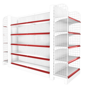 Factory Wholesales Retail Grocery Store Metal Display Supermarket Racks Customization Supermarket Shelves Shelf Dimensio