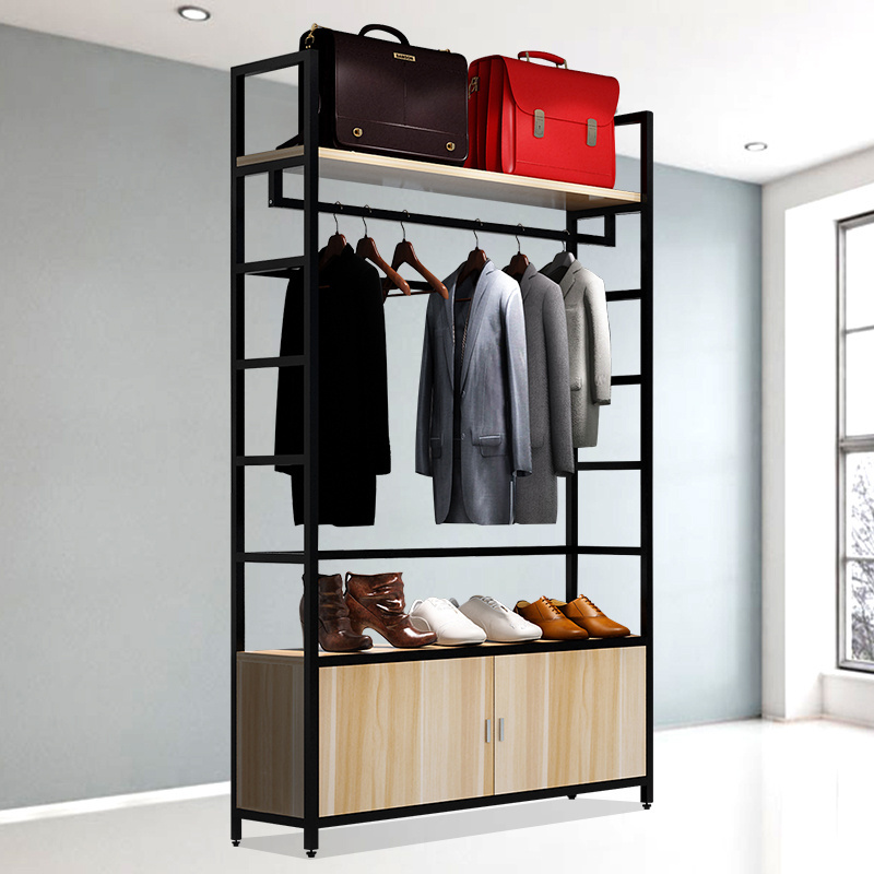 Customized Multi-function Clothing Storage Display Shelves Racks for Clothes