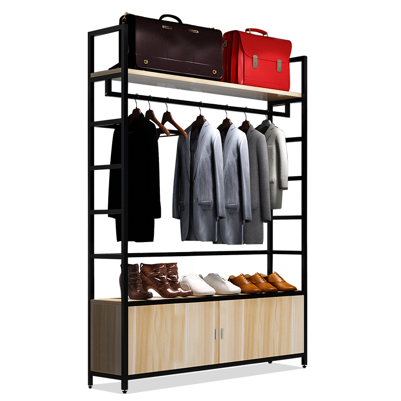 Customized Multi-function Clothing Storage Display Shelves Racks for Clothes