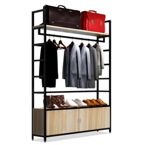 Customized Multi-function Clothing Storage Display Shelves Racks for Clothes