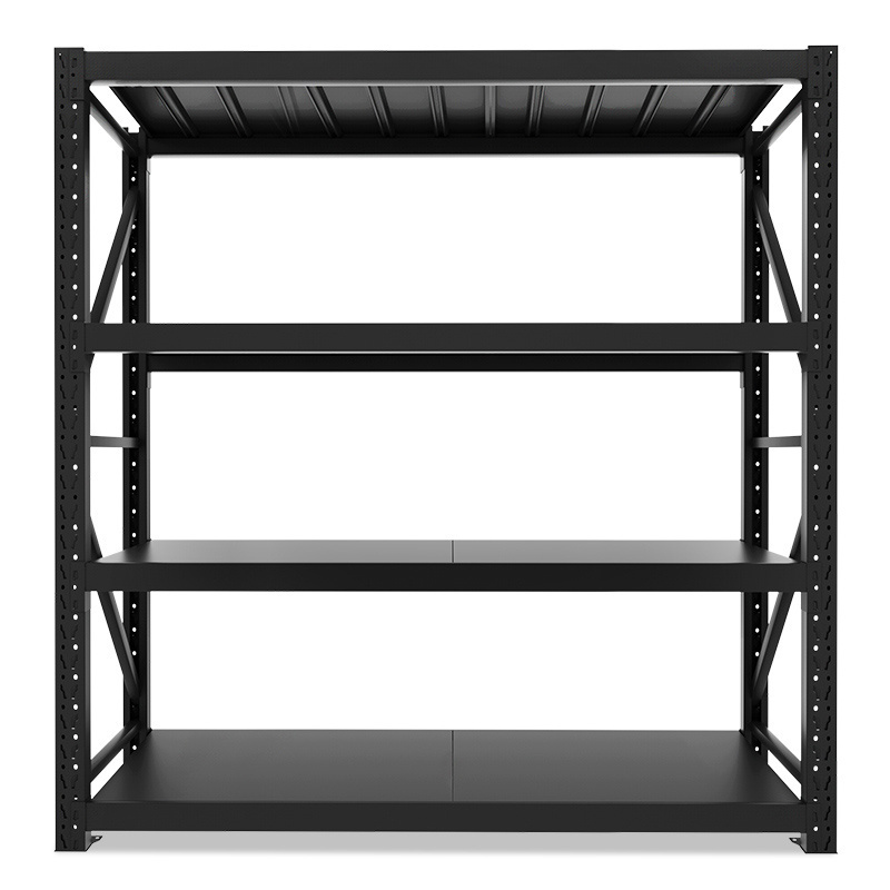 180kg/Layer  Boltless Steel Racking Industrial Pallet Rack Adjustable Stacking Assemble Shelving For Workshop Garage Warehouse