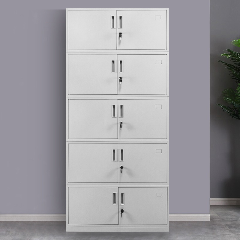 Custom 2 Doors Steel Office Filing Storage Cabinet with Lock