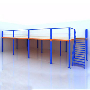 Customized Durable Heavy Load Mezzanine Floor Rack Storage Shelf Racking System for Warehouse