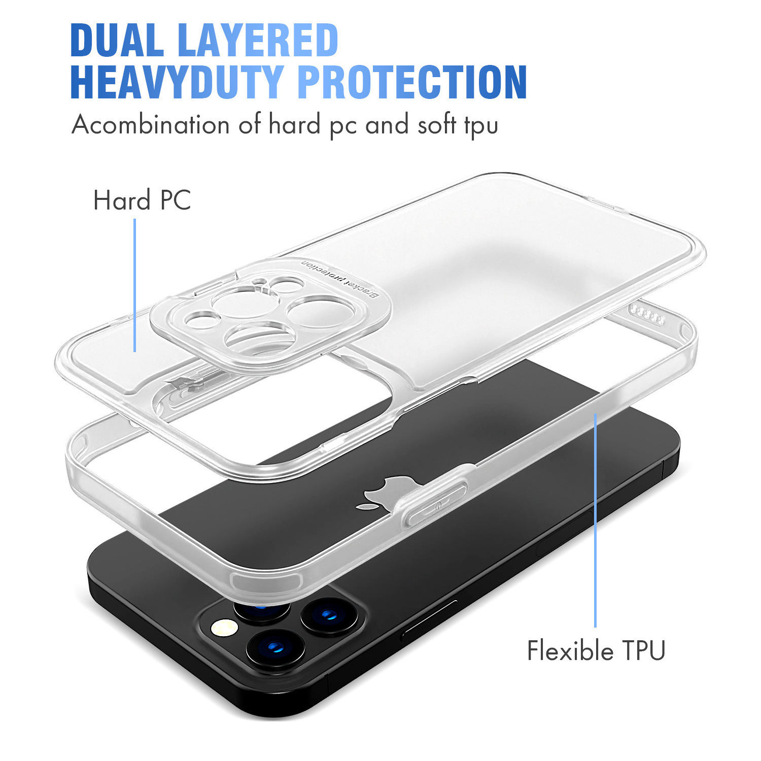 New Camera Lens Protection Folding Invisible Stand Back Cover Matte Frosted Shockproof Phone Case For iPhone 14 13 12 11 Pro Max