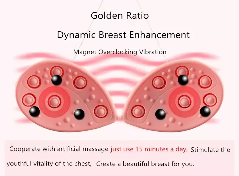 Electric Breast Health Care Beauty Product Lactation Massager Breast Enhancement Massage