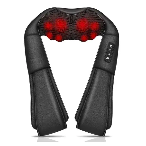 2024 vibreition deep tissue back massager and neck  massager with heat