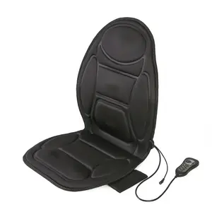 Quality kneading vibrating back full body massage cushion for sofas and car seat with infrared heating for short drivers