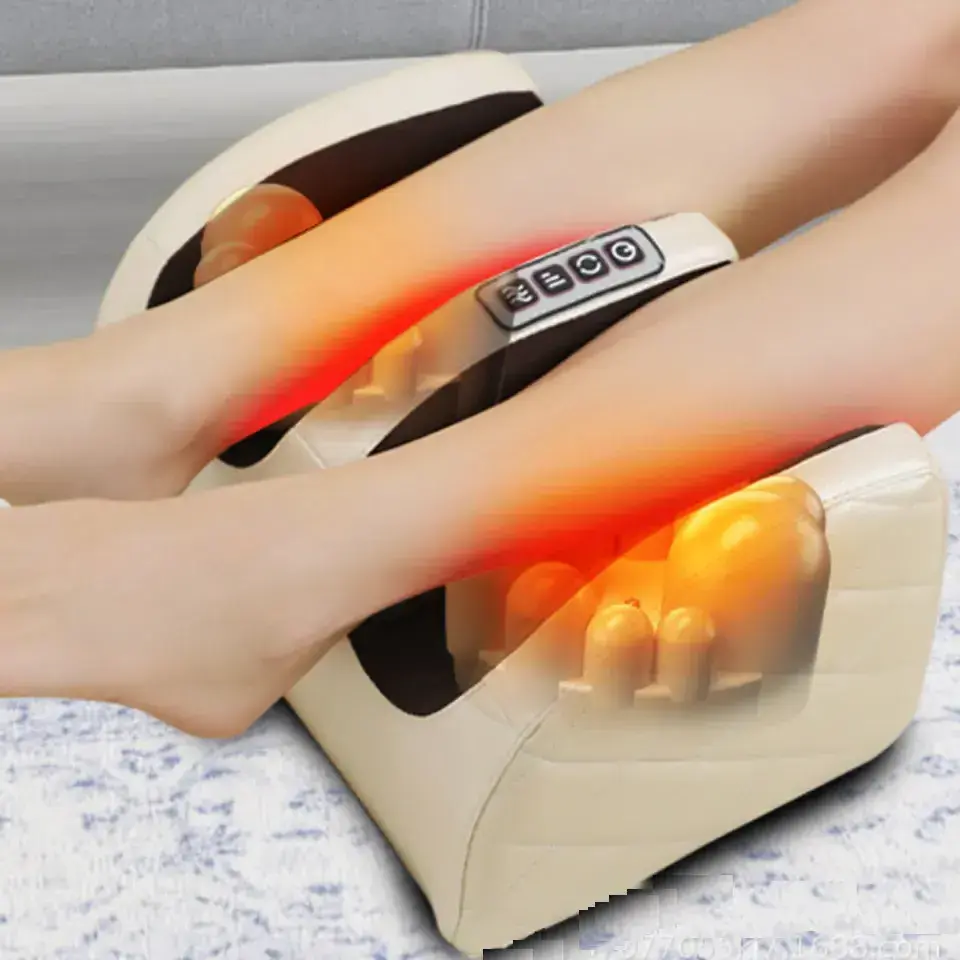 Infrared Kneading Massager Foot Shiatsu Rolling Leg Blood Circulation Whole Body Relax Foot Massager Tens Therapy Foot Massager