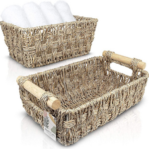 ethiopian mesob basket household woven wicker home decor seagrass storage gift baskets handmade baskets with wood handle