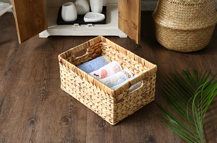 small woven water hyacinth baskets & kids toy storage basket ethiopian mesob shoe box storage swjw-06 smart fingerprint jewelry