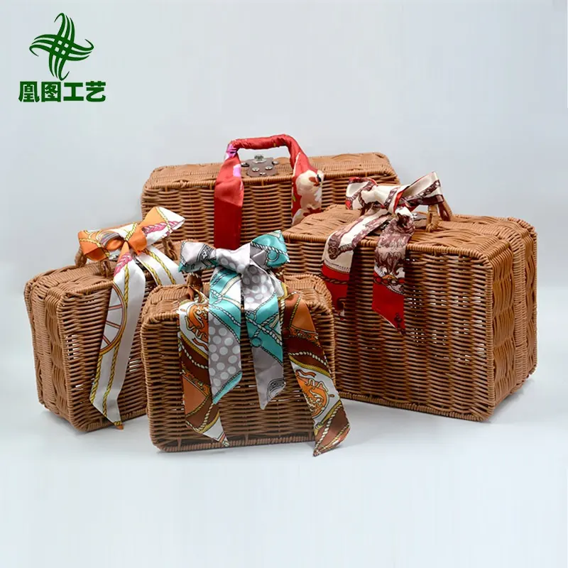 wicker plastic hand made plastic rattan picnic basket with lid wholesale & empty gift basket wholesale wicker storage ethiopian mesob basket