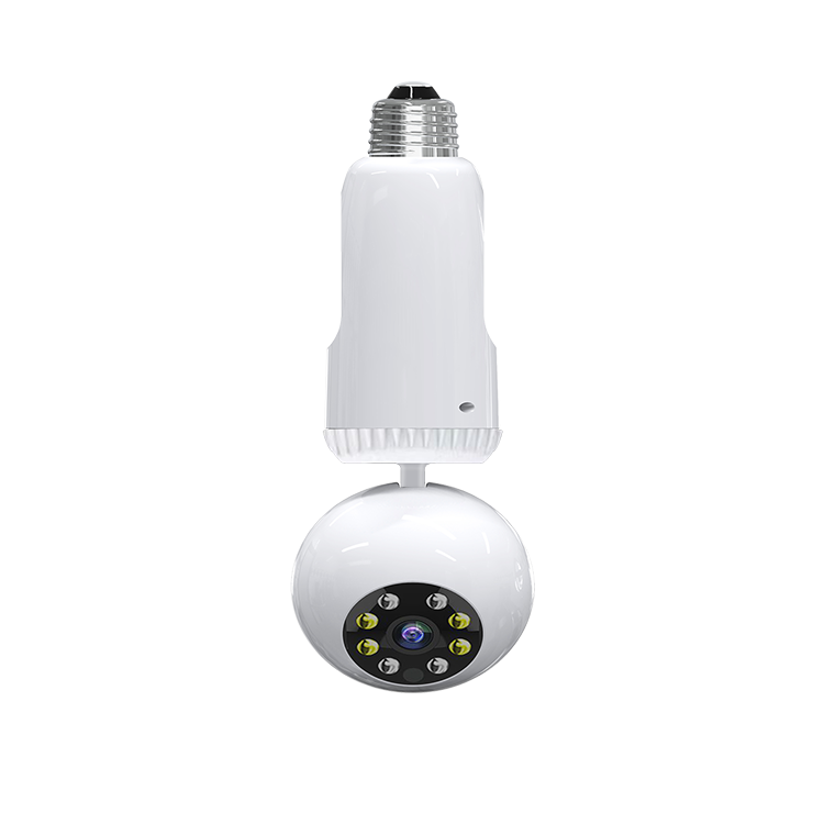 Bulb camera 360-degree HD night vision wireless wifi mobile phone remote control 1080p CCTV hidden camer