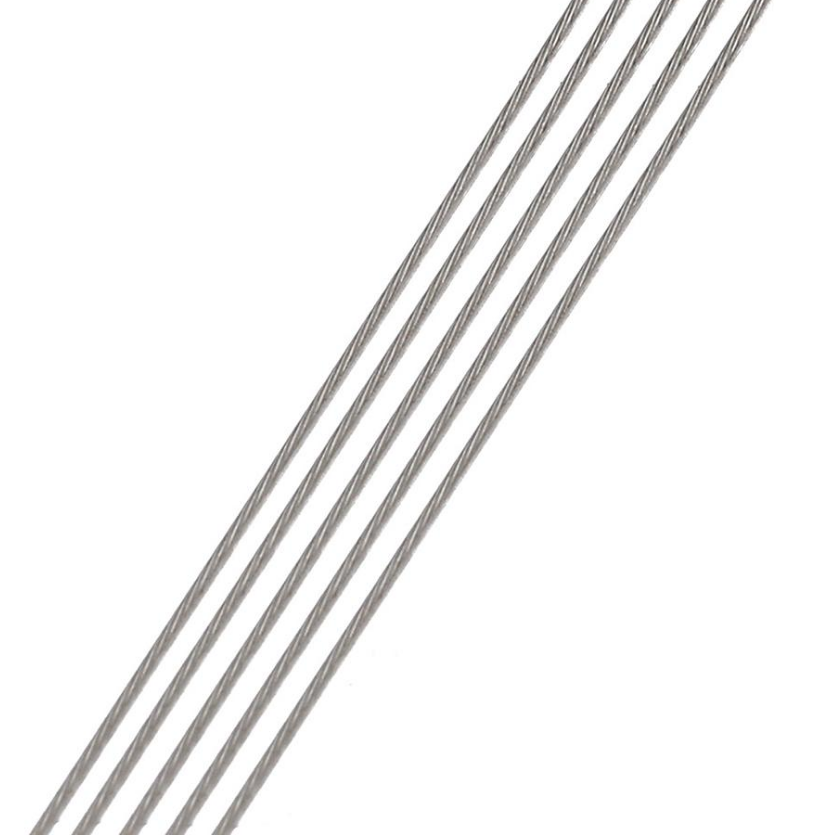 Wholesale 10m/roll 0.38mm Stainless Steel Wire Tiger Tail Beading Wire For Jewelry Making