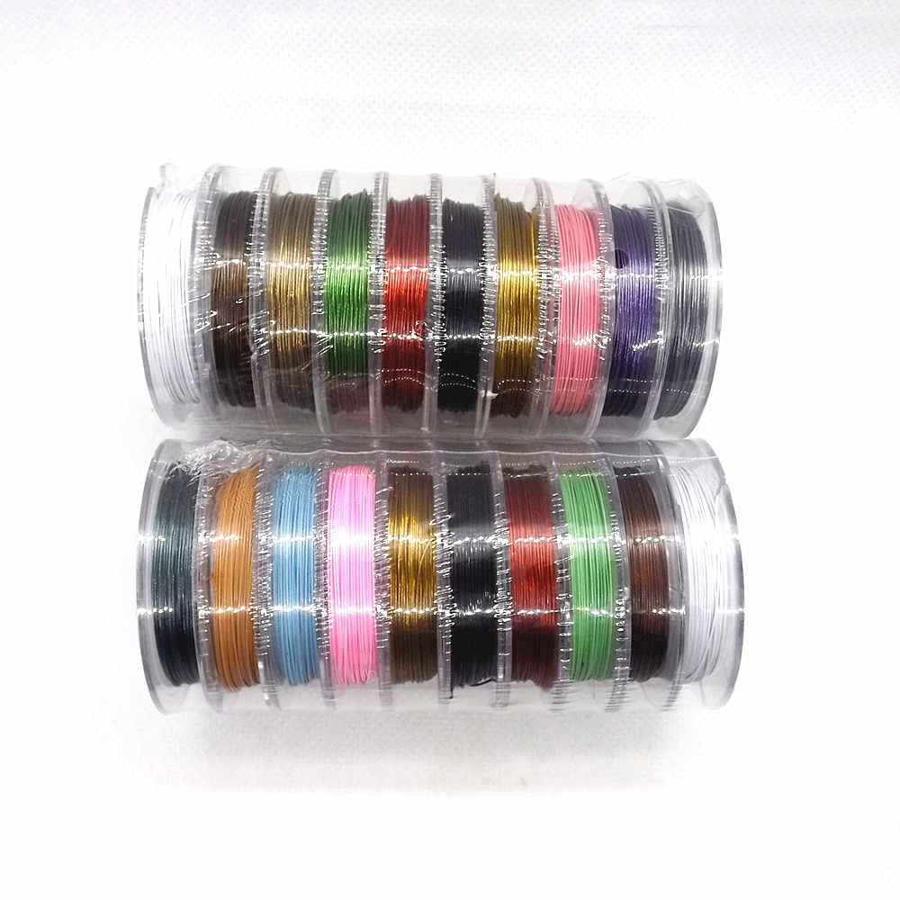 Wholesale 10m/roll 0.38mm Stainless Steel Wire Tiger Tail Beading Wire For Jewelry Making