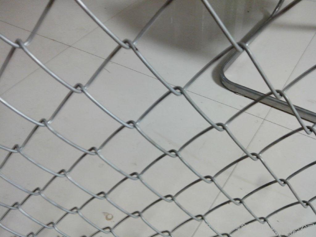 2 meters high chain link fence, galvanized wire and pvc coated wire