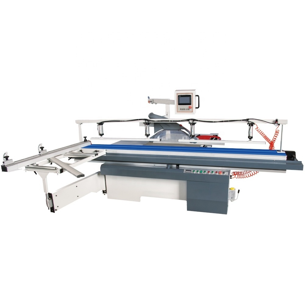 Industrial Precision 3200mm Wood Cutting Sliding Table Panel Saw Machine For Woodworking Mj6132d