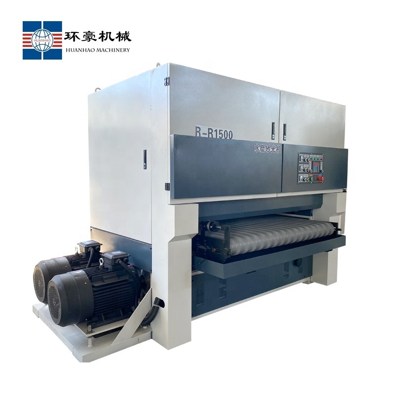 1500mm Automatic Flat Polishing Machine Metal Polishing Derusting Machine Stainless Steel Sheet Drawing Machine