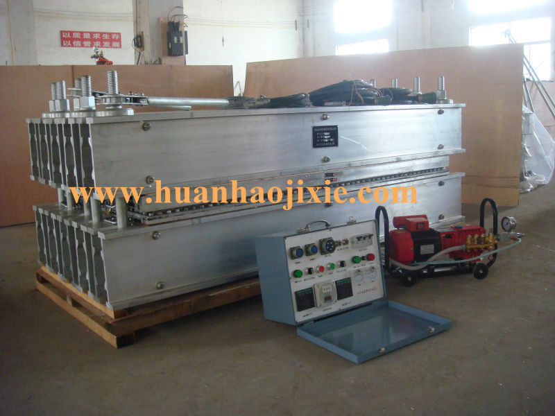 Factory Conveyor Belt Vulcanizing Press Machine Heat Almex Rubber 1600 mm Vulcanizer Hot Splicing Vulcanizing Machine