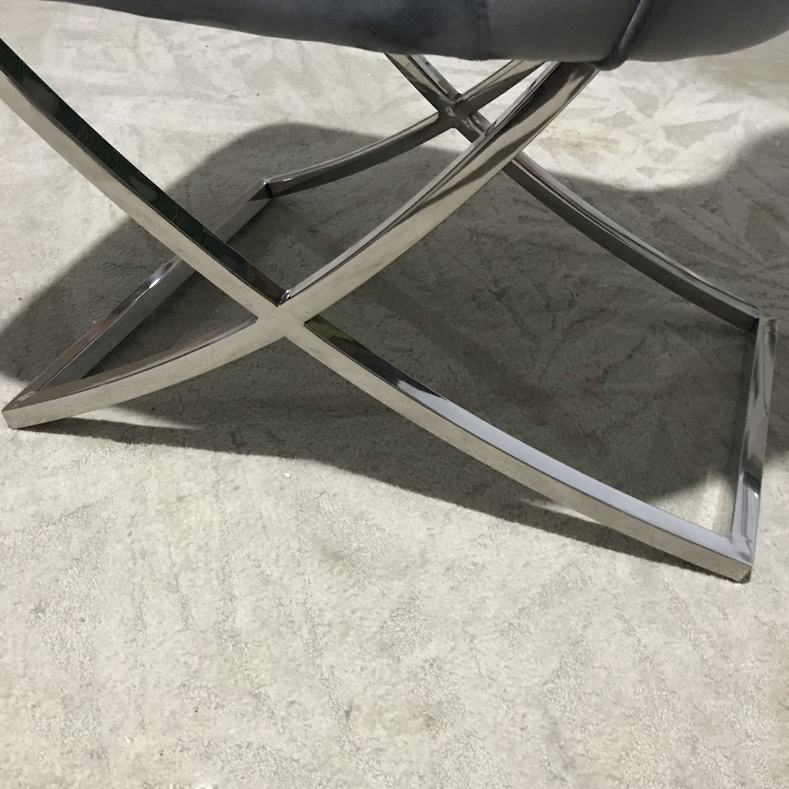 Dinning room chair metal leg velvet fabric ring back luxury modern furniture dinner restaurant stainless steel dining chair