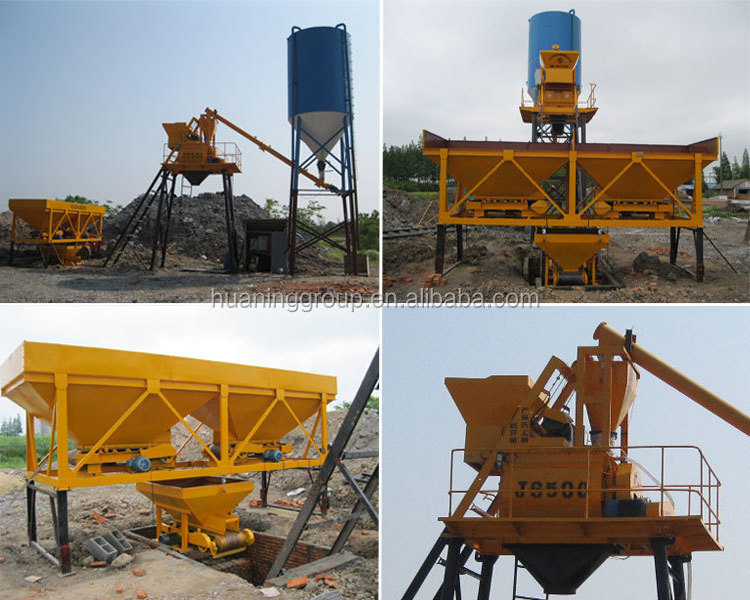 Factory Price HZS25 Mini Stationary Concrete Batching Plant