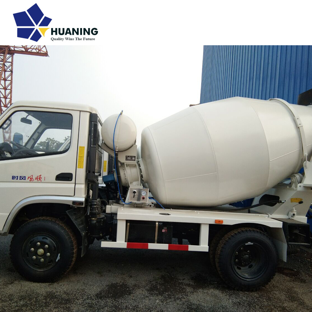 Mini Concrete MIxer Truck 2 cubic meters Small Concrete Mixer Truck for sale