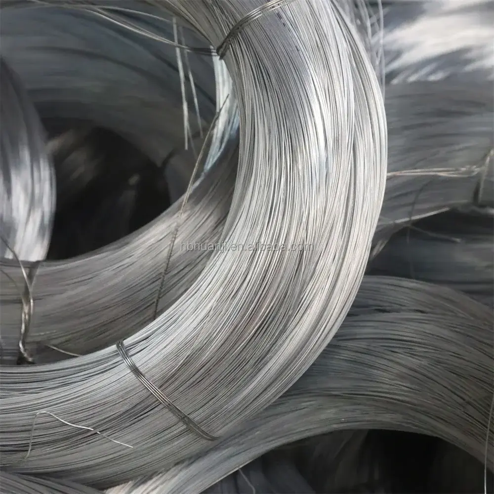 BWG 20# 21# Galvanized Iron / Electro-Galvanized Wire Industrial Metal Wire For Garden Agriculture Galvanized Wire