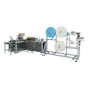 Factory Making Machine Mask Automatic Disposable Mask Manufacturing Production Machine Surgical Dust Face Mask Making Machine