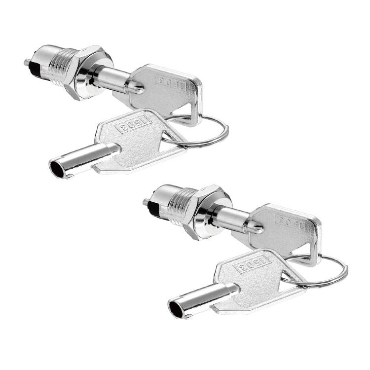 JK500 Customize 19mm Cabinet Locks Keyed RV Compartment Key Switch Lock Tubular Cam Lock