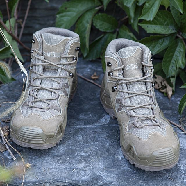 Outdoor Hiking Trekking Climbing Sport Shoes Magellan low spider boots Leather Tactical Combat low Camouflage Boots