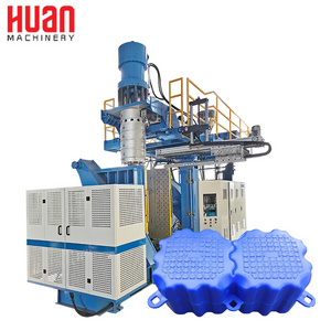 Hdpe floating double plastic pontoon floats producing boat dock cubes dock floats extrusion blow moulding making machine