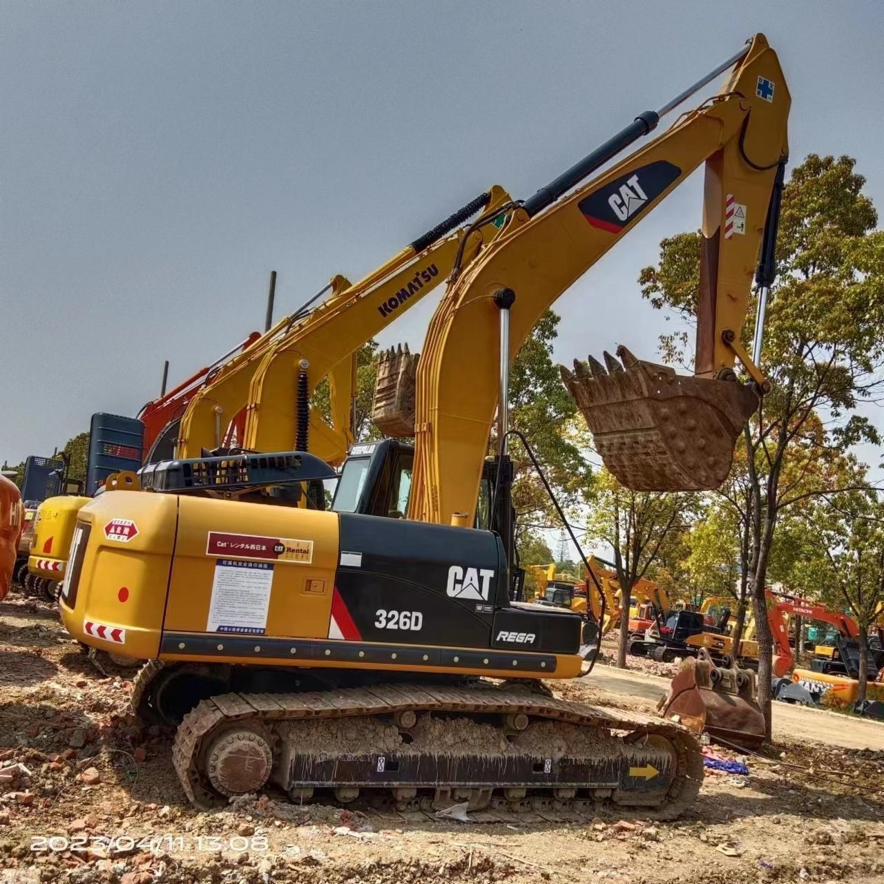 Japan Construction Machine Used CAT 326DL Excavator/Crawler Digger CAT Caterpillar 326D 326 Used Excavataors