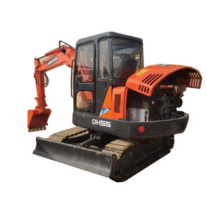 Popular Doosan 55 Second Hand Excavator, Doosan DH55 Digger Mini Used Excavator