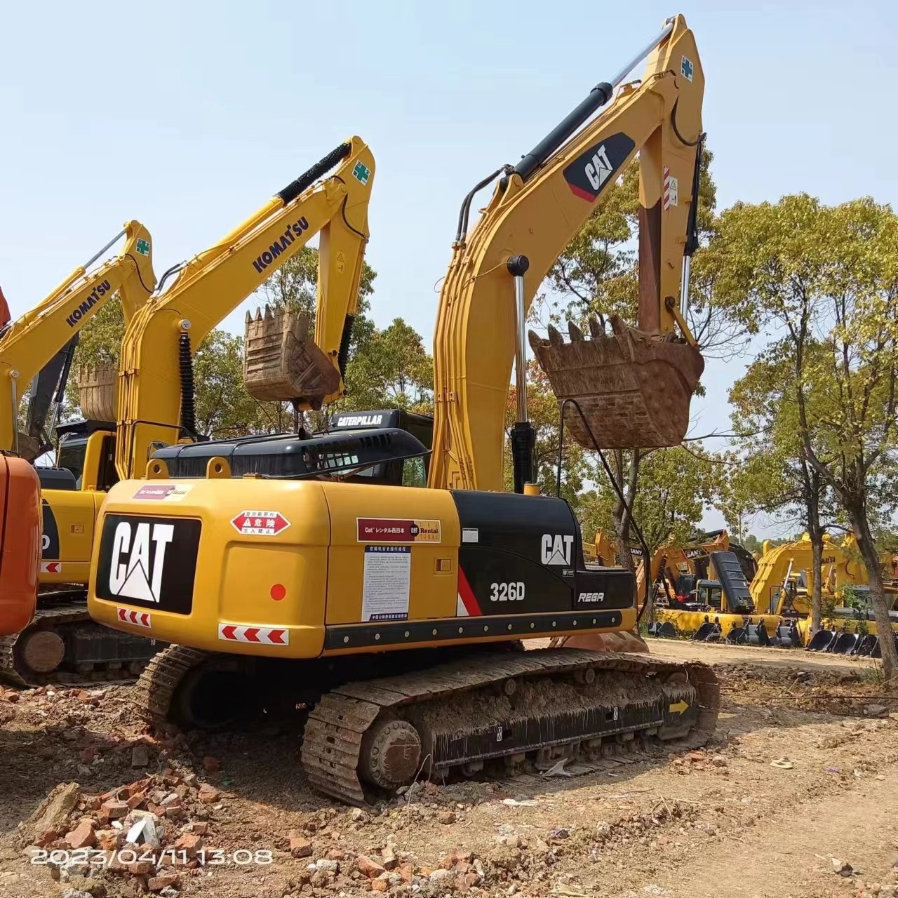 Japan Construction Machine Used CAT 326DL Excavator/Crawler Digger CAT Caterpillar 326D 326 Used Excavataors