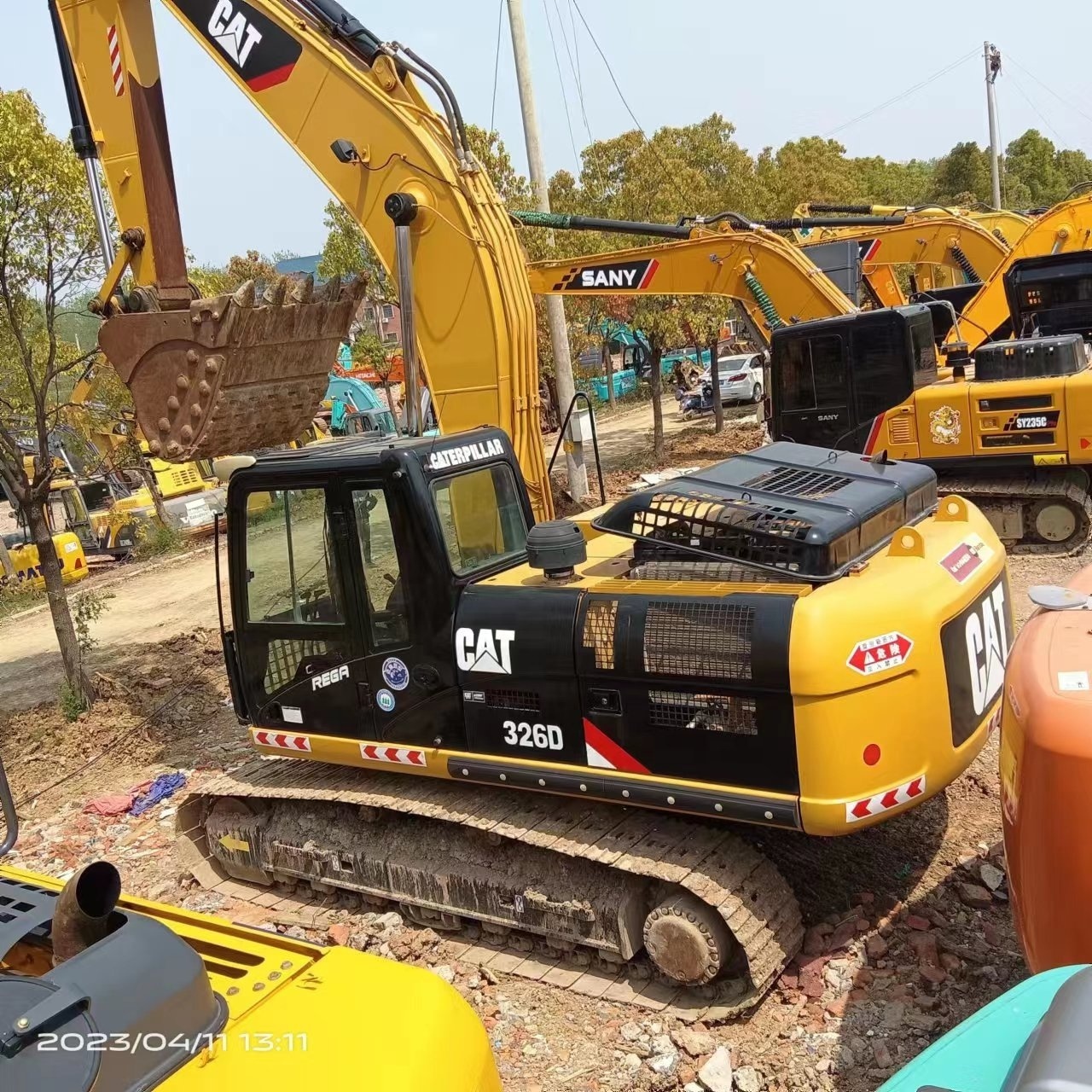 Japan Construction Machine Used CAT 326DL Excavator/Crawler Digger CAT Caterpillar 326D 326 Used Excavataors