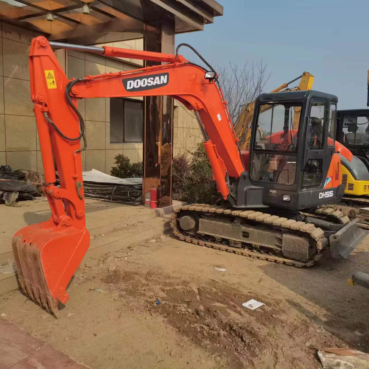 Popular Doosan 55 Second Hand Excavator, Doosan DH55 Digger Mini Used Excavator