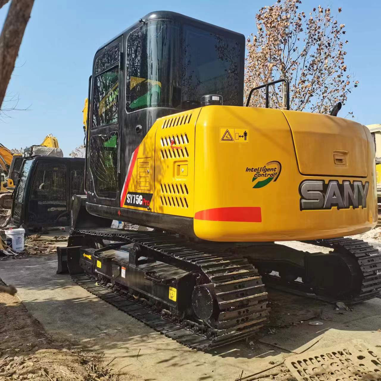 Used high quality Chinese brand SANY sy75c 75c-9 excavator used mini excavators cheaper price 7.5Ton sany75 for sale